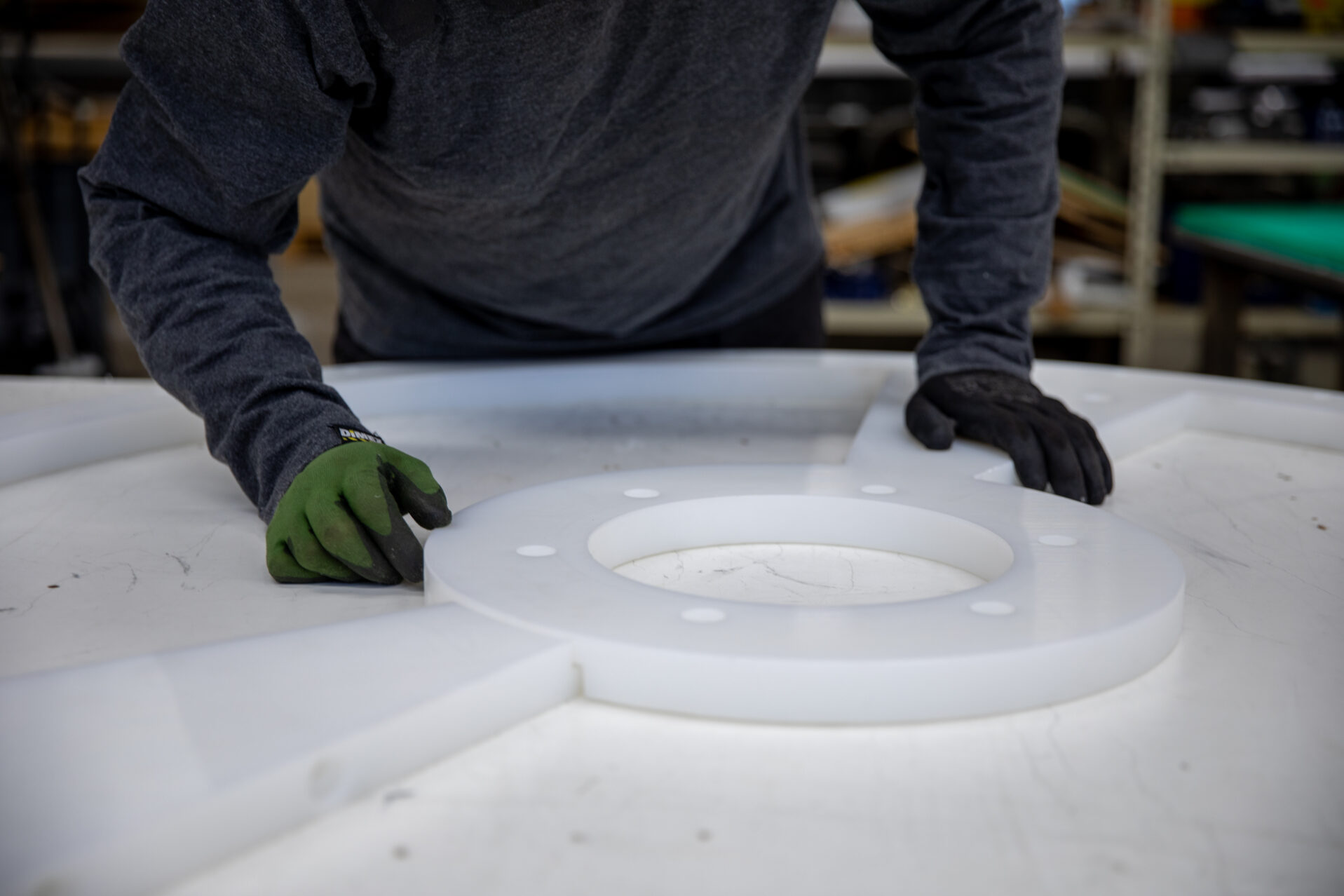 Muoviosien suunnittelu